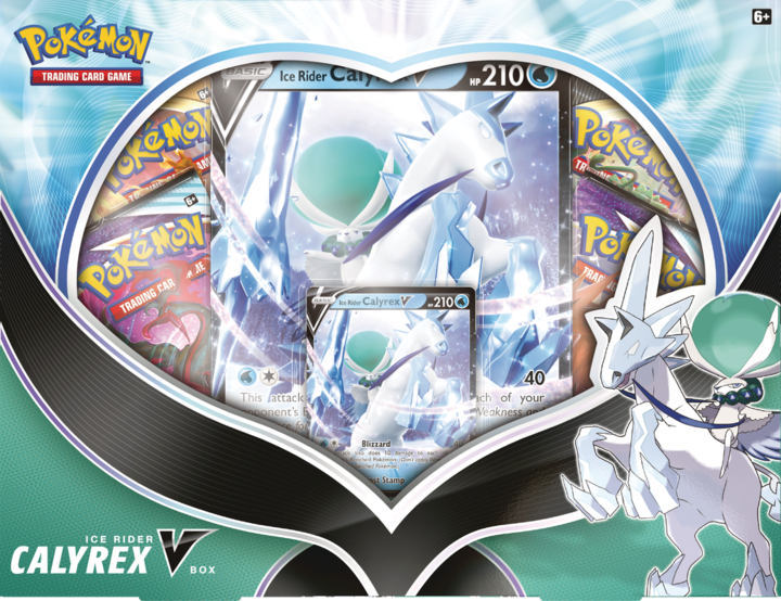 POKEMON - ICE RIDER CALYREX V BOX