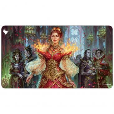 Innistrad Crimson Vow Playmat A featuring Chandra, Dressed to Kill