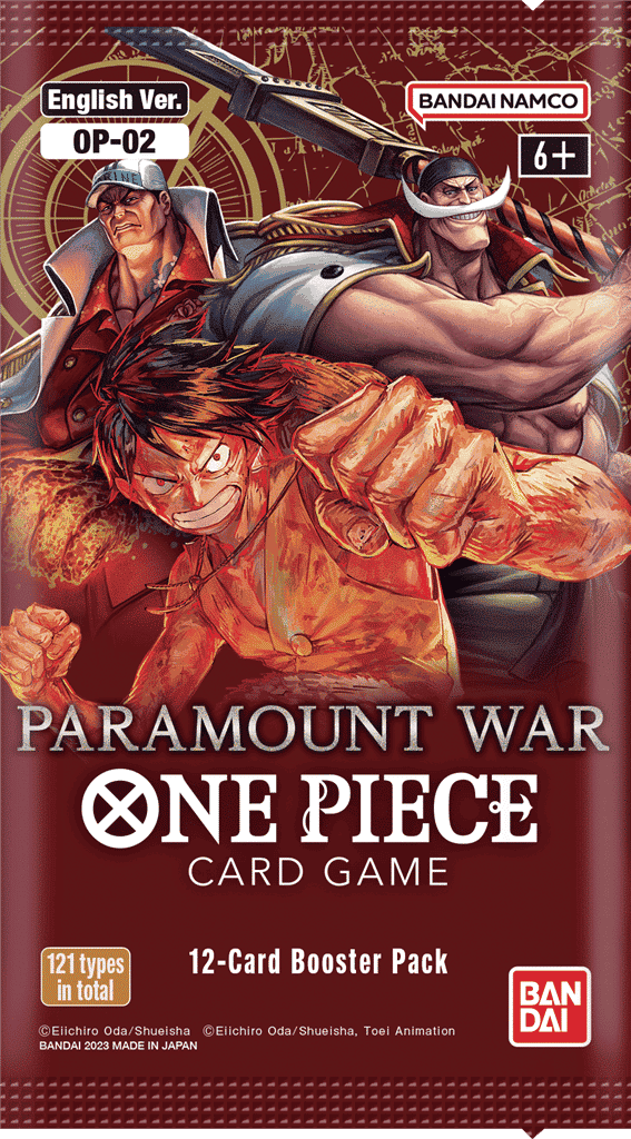 One Piece CG Paramount War Booster Pack