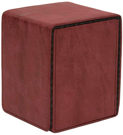 Alcove Flip Box - Suede Ruby