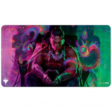 Kamigawa Neon Dynasty Playmat V5 featuring Satoru Umezawa