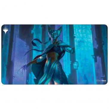 Kamigawa Neon Dynasty Playmat V4 featuring Tamiyo, Compleat Sage