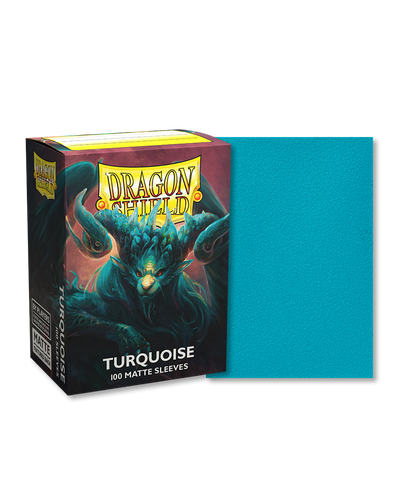 Dragon Shield Matte Sleeve - Turquoise ' ’ 100ct