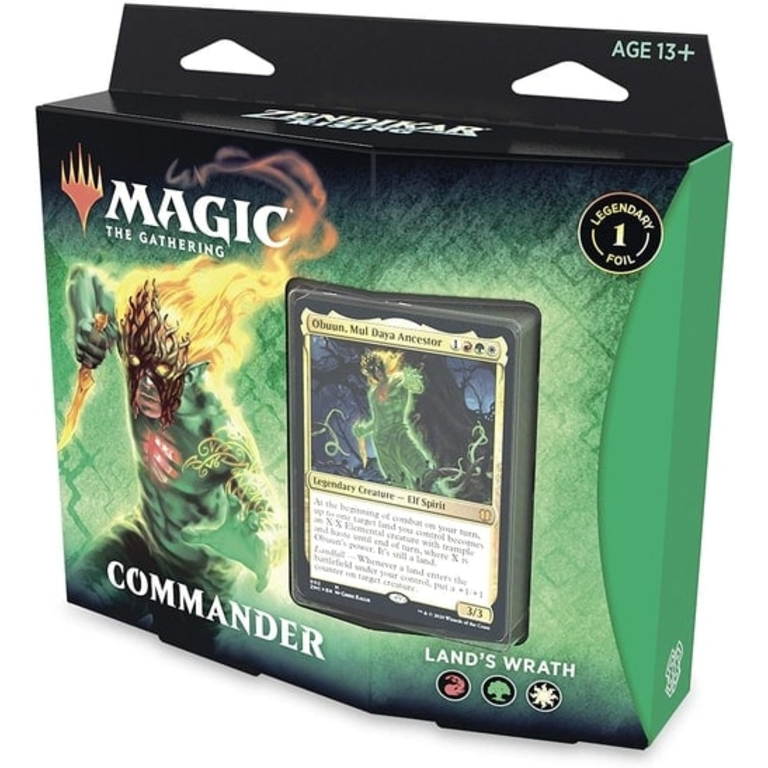 Zendikar Rising Commander Decks - Land's Wrath