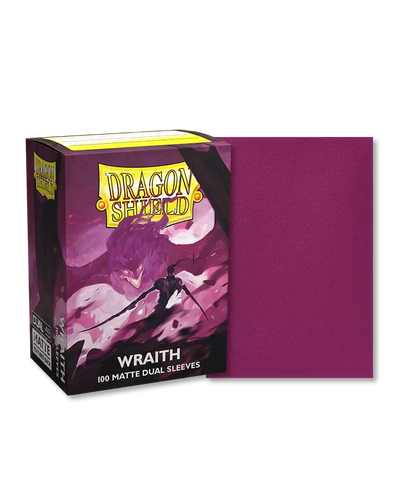 Dragon Shield Sleeves: Matte Dual - Wraith (100)