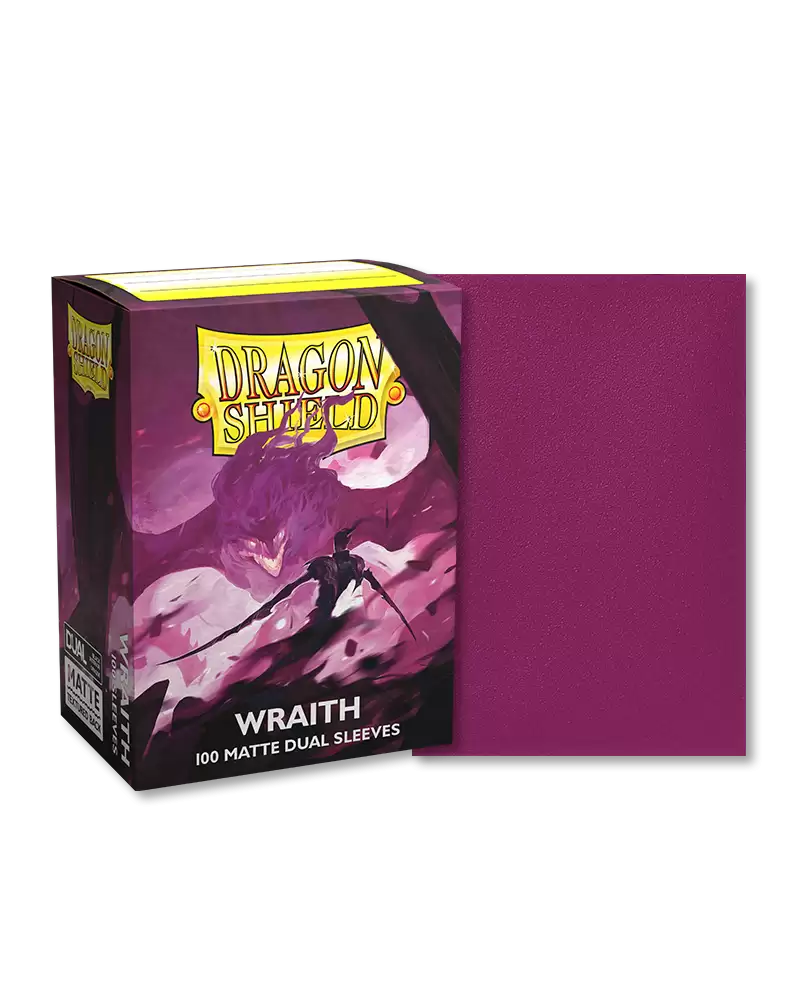 Dragon Shield Sleeves: Matte Dual - Wraith (100)