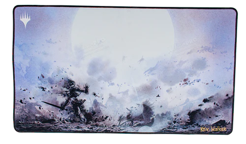 Dominaria Remastered Wrath of God Black Stitched Standard Gaming Playmat